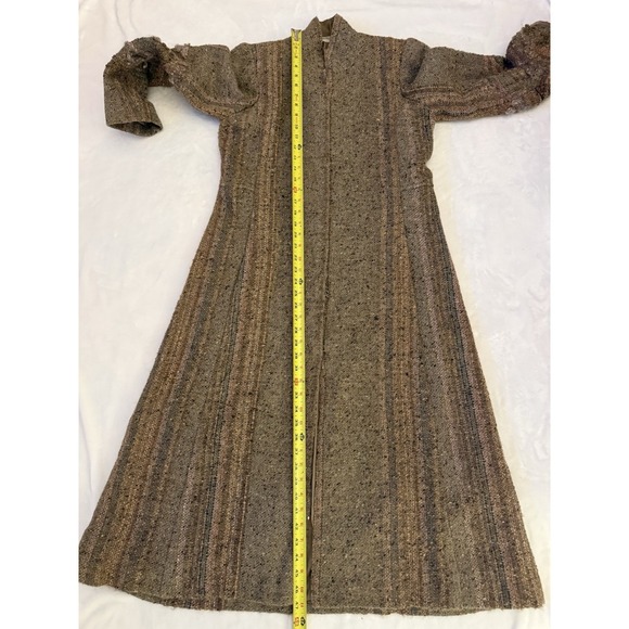 Vintage Marcia Phillips Weavings Coat Textured Wearable Art Artsy Boho - Picture 13 of 16